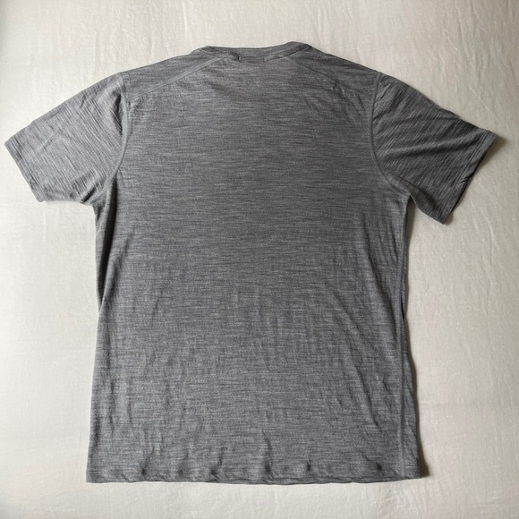 Smartwool Merino Short Sleeve Tee Men's M Gray - Picture 6 of 9